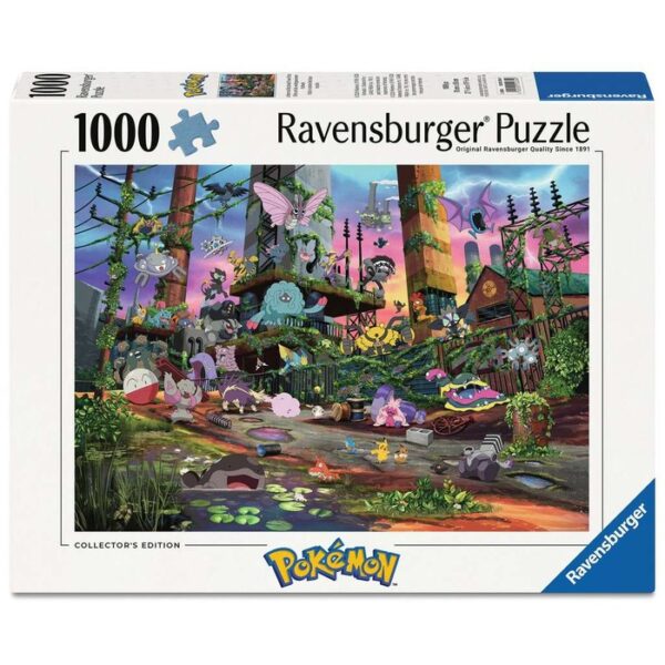 Puzzle – Jolteon e la Centrale Elettrica Recuperata – 1000 pz – Raven 12002034  - immagine 1
