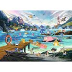 Puzzle – Vaporeon e il Mare Temperato – 1000 pz – Ravensburger 12002035 - immagine 2