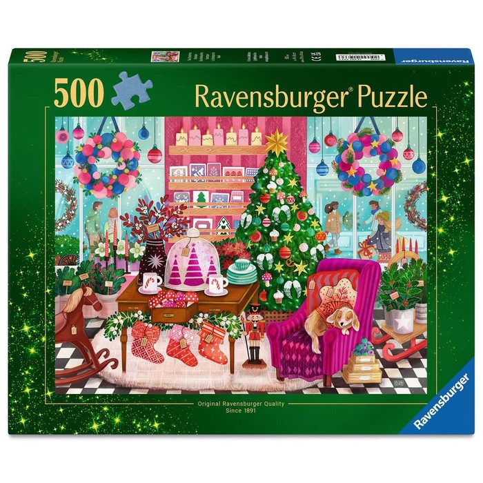 Puzzle – La Boutique di Natale – 500 pz – Ravensburger 12001933  - immagine 1