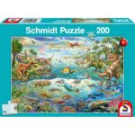 Discover the Dinosaurs – 200 pz – Schmidt 56253 - immagine 1
