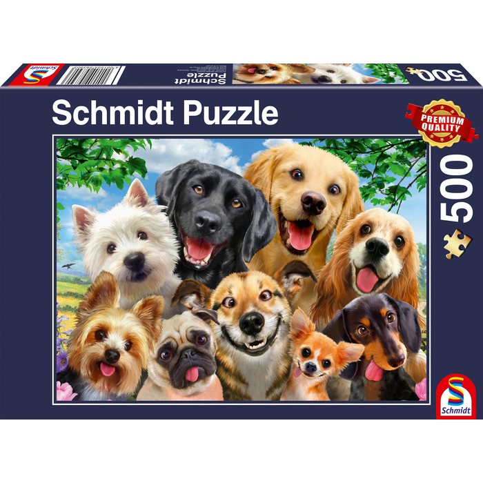 Dog Selfie – 500 pz – Schmidt 58390 - immagine 1