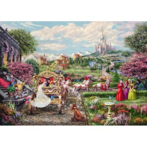 Cenerentola – E vissero felici e contenti – 1000 pezzi – Schmidt 58038 - immagine 2