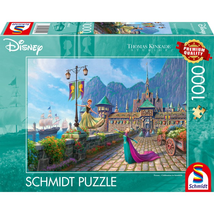 Frozen – Celebration in Arendelle – 1000 pz – Schmidt 58042 - immagine 1