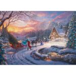 Cenerentola – Il ritorno a casa con l’albero di Natale – 1000 pz – Schmidt 58035 - immagine 2