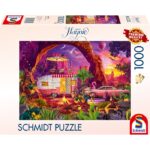 A desert camping paradise – 1000 pz - immagine 1
