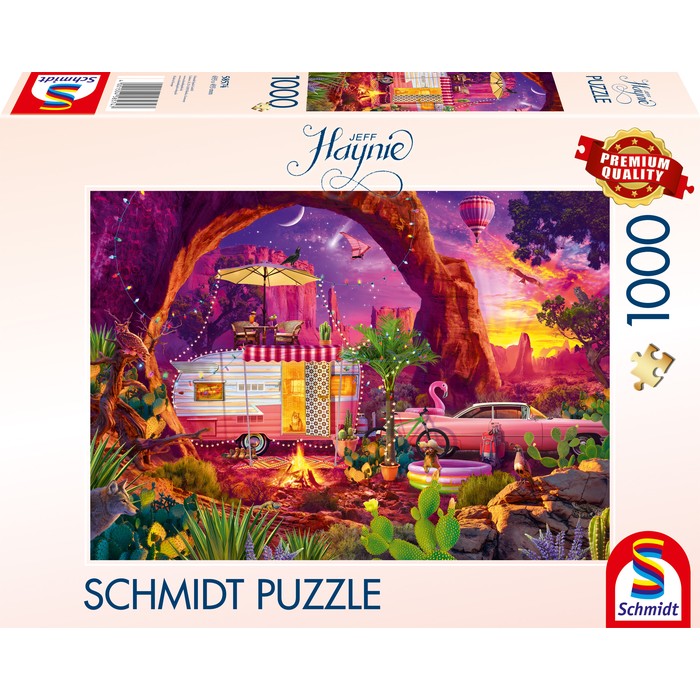 A desert camping paradise – 1000 pz - immagine 1