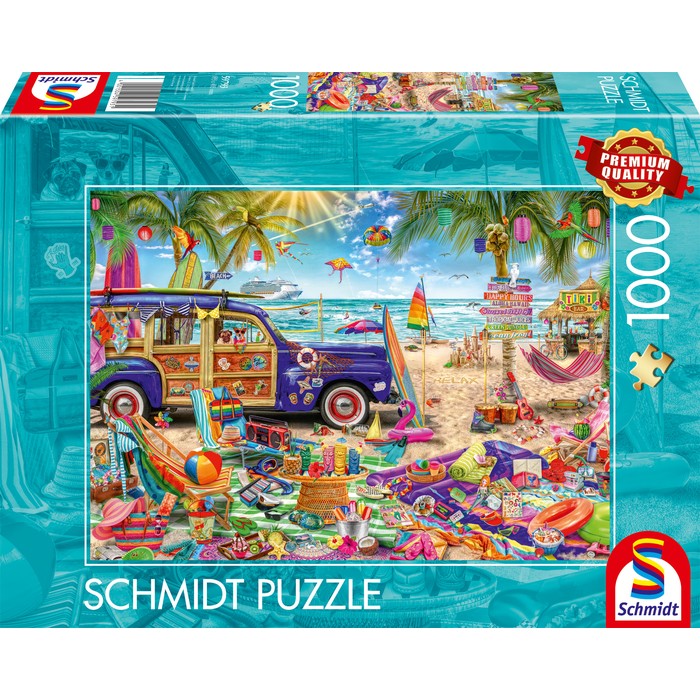 A sunny break at the seaside – 1000 pz – Schmidt 59793 - immagine 1