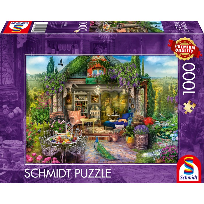 A dream garden shed among the vineyards – 1000 pz – Schidt 59794 - immagine 1