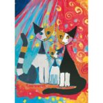 Happy cat family – 1000 pz – Schmidt 58659 - immagine 2