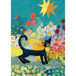 Cat in a sea of blossoms – 1000 pz – Schmidt 58661 - immagine 2
