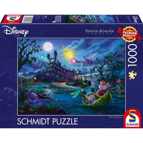 Disney – The Rescuers – 1000 pz – Schmidt 58046 - immagine 1