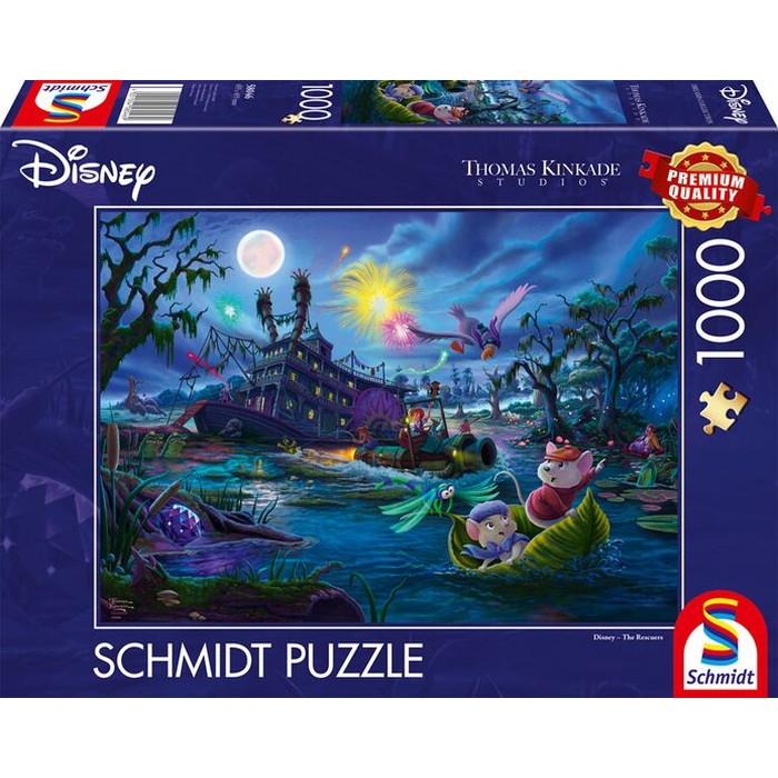 Disney – The Rescuers – 1000 pz – Schmidt 58046 - immagine 1