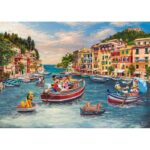 Kinkade Disney Mickey and Minnie in Italy – 1000 pz – Schmidt 58053 - immagine 2