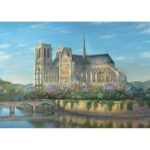 Puzzle Thomas Kinkade – Notre Dame – 1000 pz – Schmidt 58796 - immagine 2
