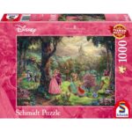 Puzzle Kinkade: Disney La Bella addormentata nel bosco – 1000 pz – Schmidt 59474 - immagine 1