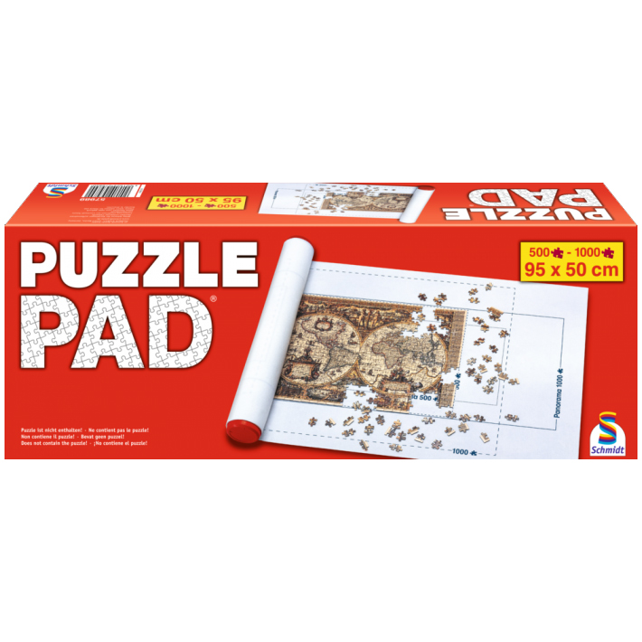 Puzzle pad up to – Tappetino arrotolabile per puzzle 500-1000 – Schmidt 57989 - immagine 1