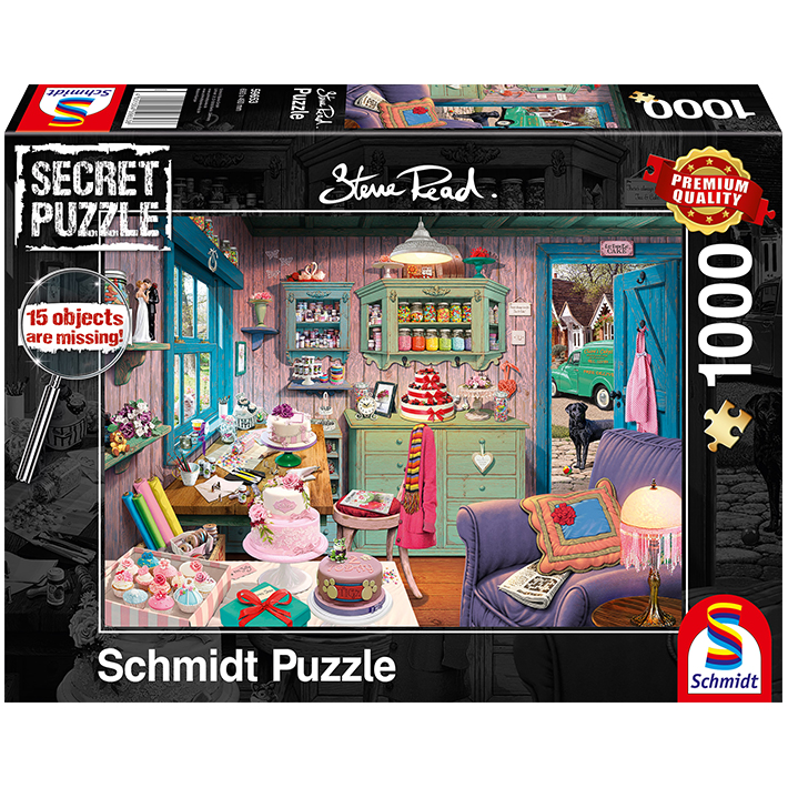 Puzzle Steve Read: Grandmother´s room – 1000 pz – Schmidt 59653 - immagine 1