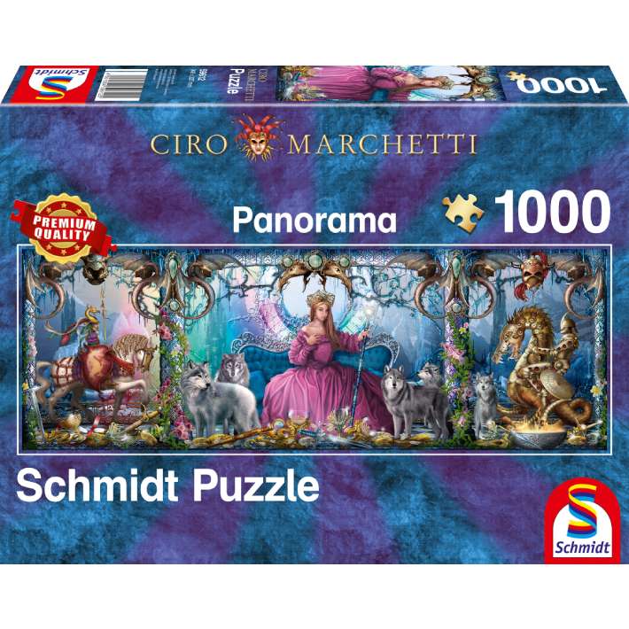 Puzzle Ciro Marchetti: Palazzo di ghiaccio – 1000 pz – Schmidt 59612 - immagine 1