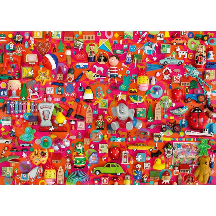 Puzzle Shelley Davies – Giocattoli vintage – 1000 pezzi – Schmidt 59699 - immagine 2