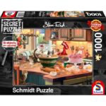 Puzzle Steve Read – Al tavolo della cucina – 1000 pezzi – Schmidt 59919 - immagine 1