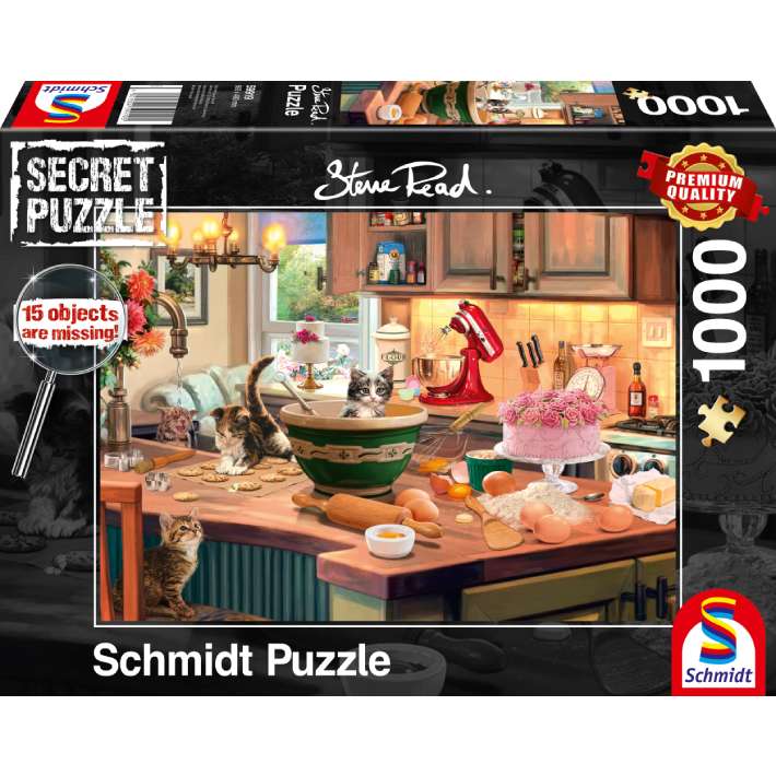 Puzzle Steve Read – Al tavolo della cucina – 1000 pezzi – Schmidt 59919 - immagine 1
