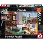 Puzzle Steve Read – Alla scrivania – Secret Puzzle – 1000 pz – Schmidt 59920 - immagine 1