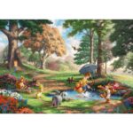 Puzzle Thomas Kinkade Disney Winnie The Pooh – 1000 pz – Schmidt 59689 - immagine 2