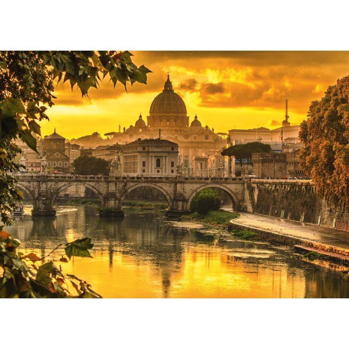 Puzzle Luce dorata su Roma – 1000 pz – Schmidt 58393 - immagine 2