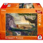 Puzzle Kinkade Disney Re Leone Ritorno alla Roccia – 6000 pz – Schmidt 57396 - immagine 1