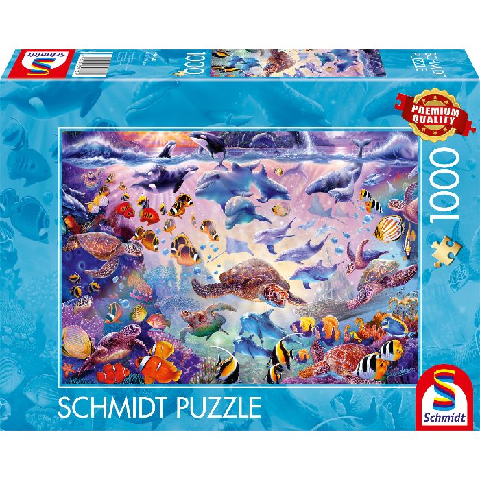 Puzzle Steve Sundram: Maestà dell’oceano – 1000 pz – Schmidt 59758 - immagine 1