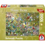 Puzzle La giungla dei pappagalli – 1000 pz – Schmidt 59948 - immagine 1