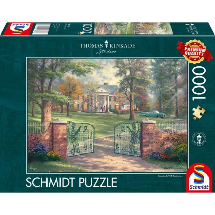 Puzzle Graceland® 50th Anniversary – 1000 pz – Schmidt 58783 - immagine 1