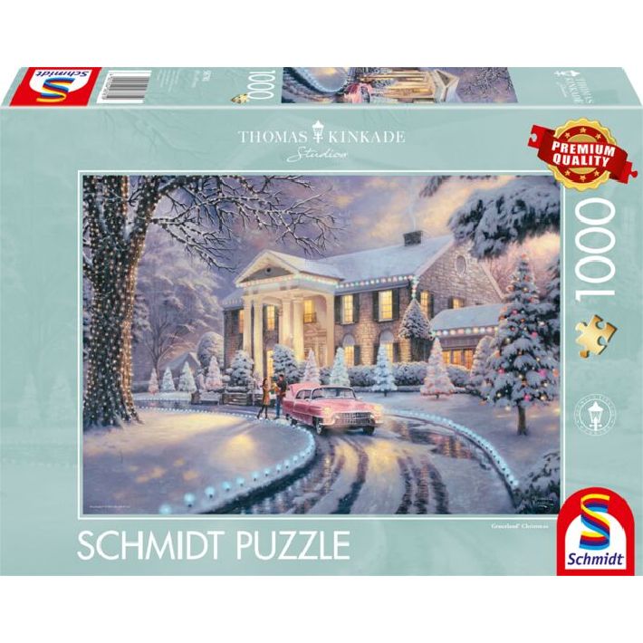 Puzzle Graceland® Christmas – 1000 pz – Schmidt 58781 - immagine 1