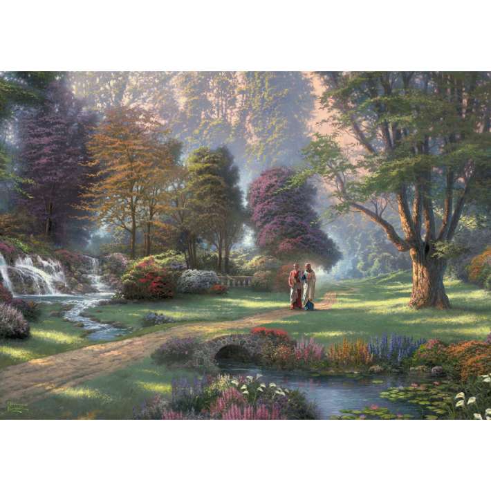Puzzle Thomas Kinkade – Via della fede – 1000 pz – Schmidt 59677 - immagine 2