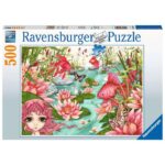 Puzzle I sogni di Minu allo stagno – 500 pz – Ravensburger 16944 - immagine 1