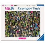 Puzzle Mercato galleggiante in Indonesia – 500 pz – Ravenburger 12001813 - immagine 1