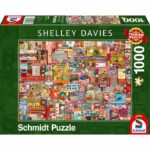 Puzzle Shelley Davies – Merceria vintage – 1000 pz – Schmidt 59697 - immagine 1