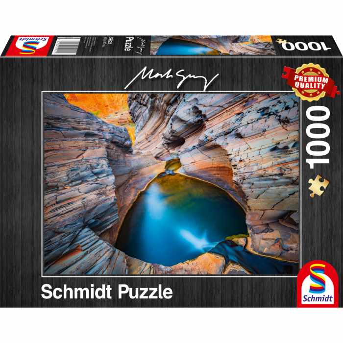 Puzzle Mark Gray – Indigo – 1000 pz – Schmidt 59922 - immagine 1