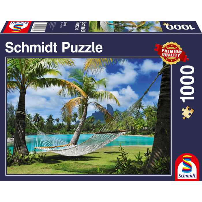 Puzzle Una pausa di relax – 1000 pz – Schmidt 58969 - immagine 1