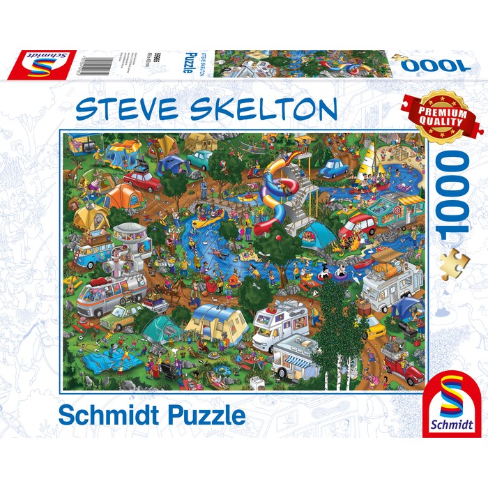 Puzzle Una pausa dalla quotidianità – 1000 pz – Schmidt 59965 - immagine 1
