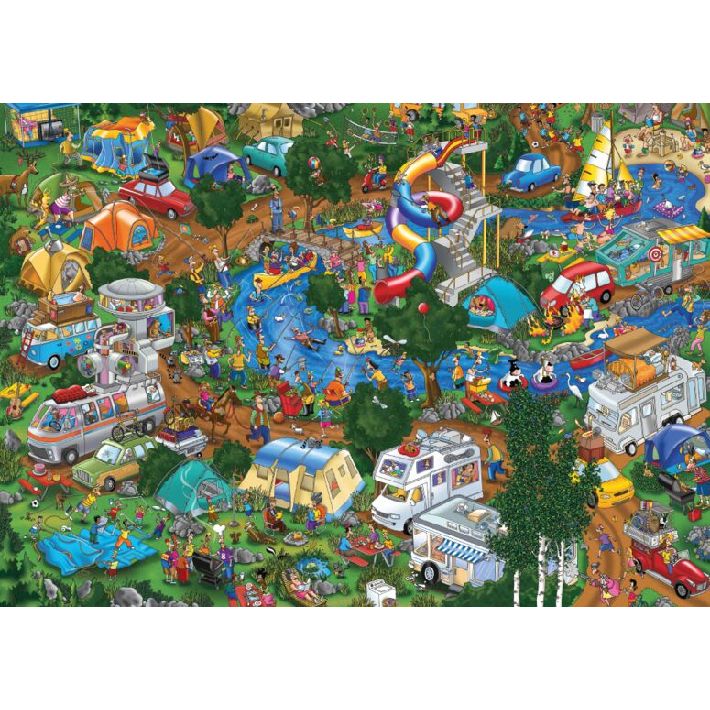 Puzzle Una pausa dalla quotidianità – 1000 pz – Schmidt 59965 - immagine 2