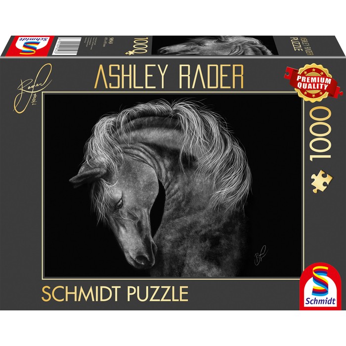 Puzzle Power – Cavallo nel segno della forza – 1000 pz – Schmidt 58543 - immagine 1