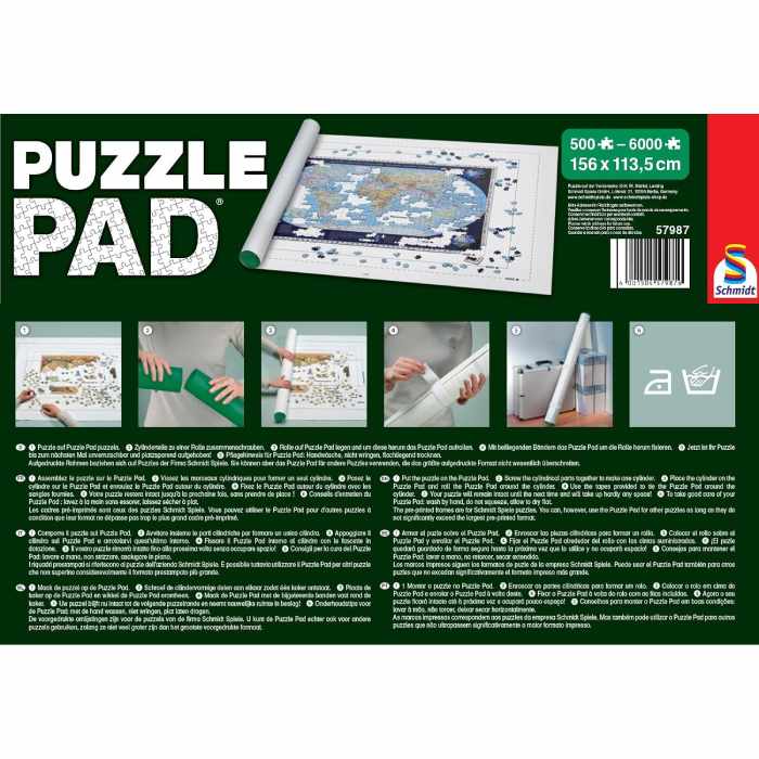 Puzzle pad up to – Tappetino arrotolabile per puzzle 500-6000 – Schmidt 57987 - immagine 2