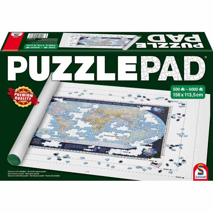 Puzzle pad up to – Tappetino arrotolabile per puzzle 500-6000 – Schmidt 57987 - immagine 1