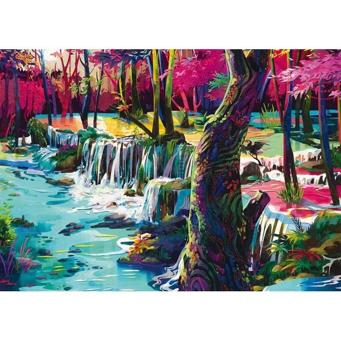 Puzzle Il sentiero della fantasia – 1000 pz – Schmidt 58642 - immagine 2